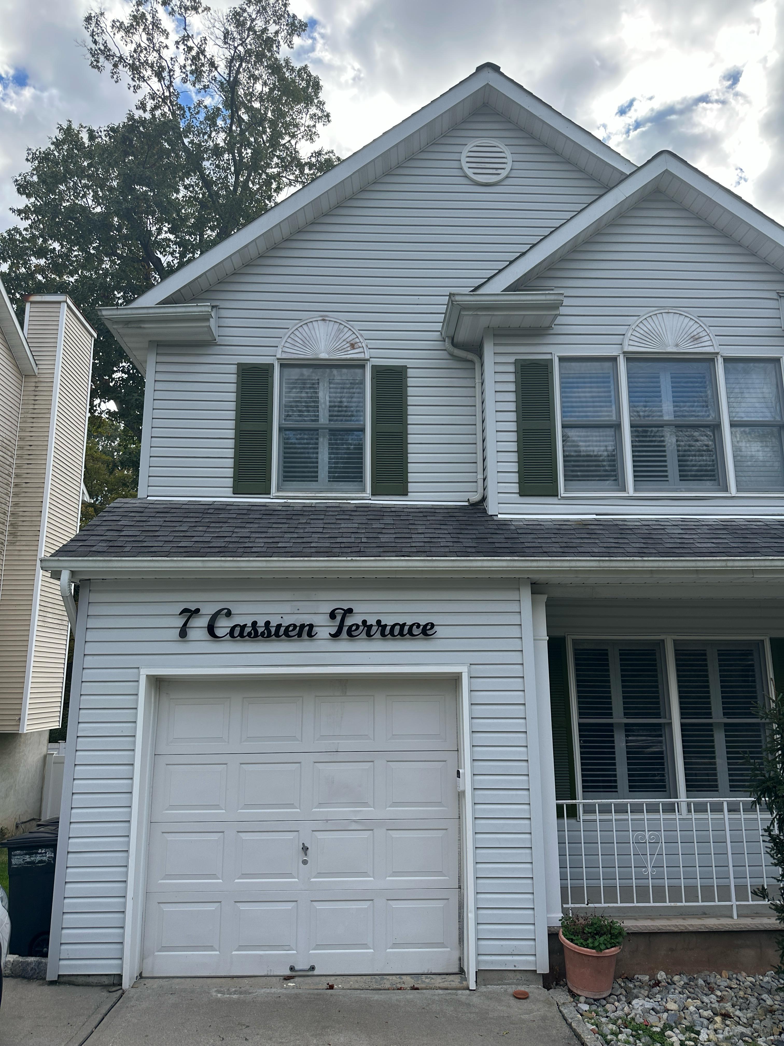 House before AddressGlow installation
